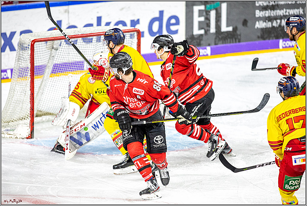 DEL;  Koelner Haie - Duesseldorfer e.G.; Koeln, 03.01.2020